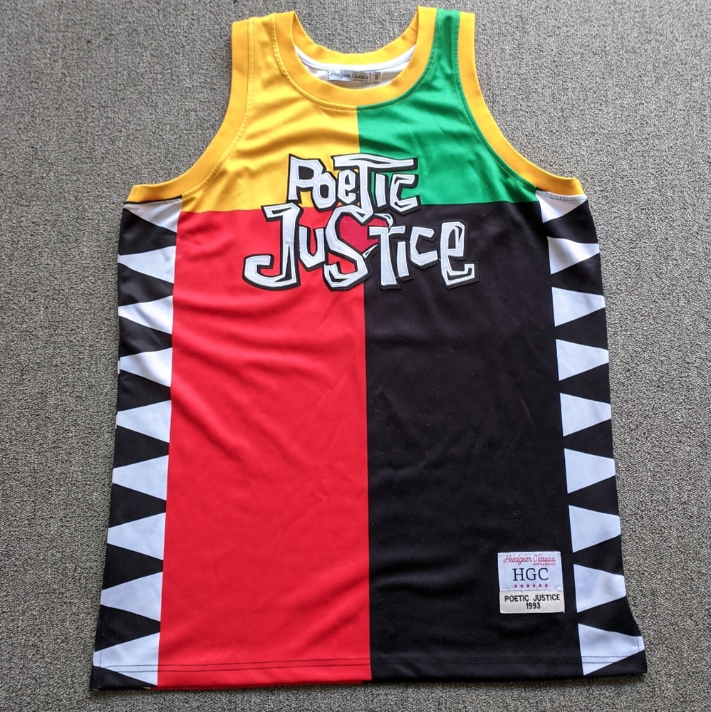 🔥 POETIC JUSTICE Basketball Jersey 3XL